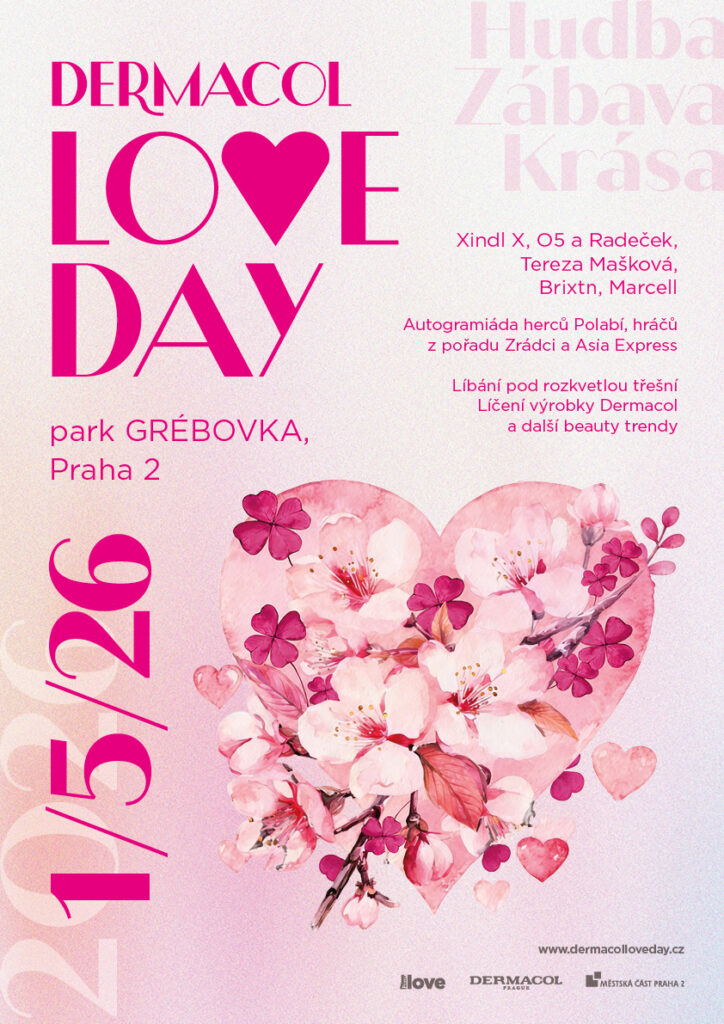 Plakát k akci DERMACOL LOVE DAY