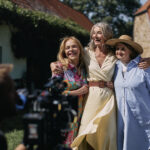 Dagmar Havlová Veškrnová, Eva Holubová a Pavlína Pořízková ve filmu Bardotky